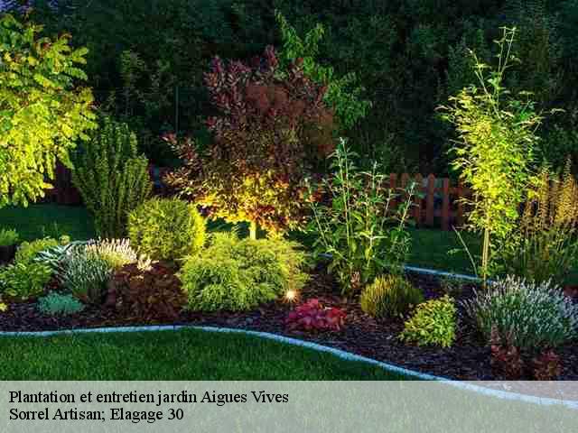 Plantation et entretien jardin  aigues-vives-30670 Sorrel Artisan; Elagage 30
